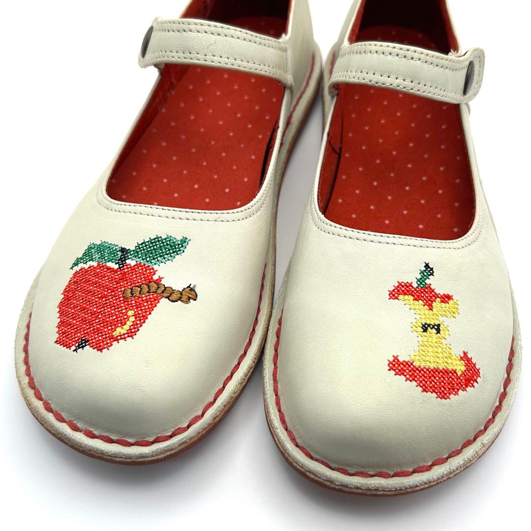 極美品✨ CAMPER 【25㎝】 TWINS レザー フラット パンプス