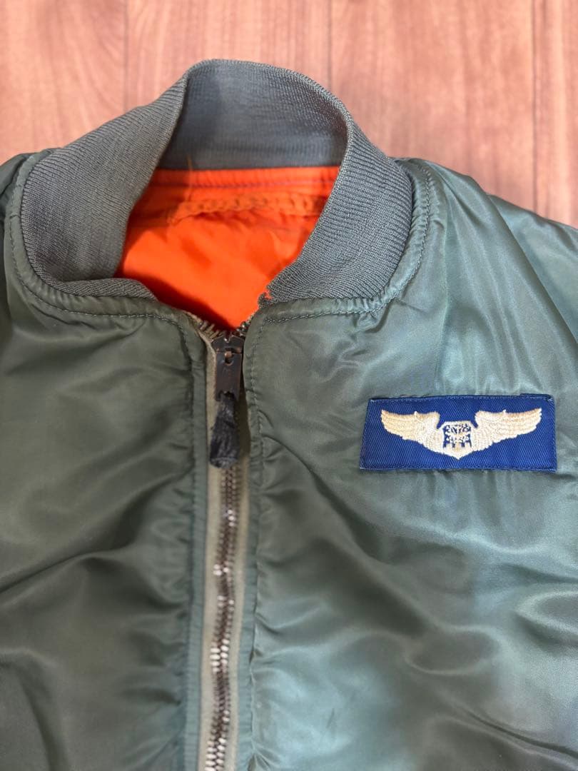 60s MA-1 実物 XL 1967年製 MIL-J-8279D オリジナル