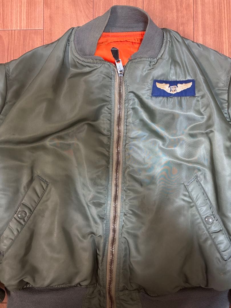 60s MA-1 実物 XL 1967年製 MIL-J-8279D オリジナル