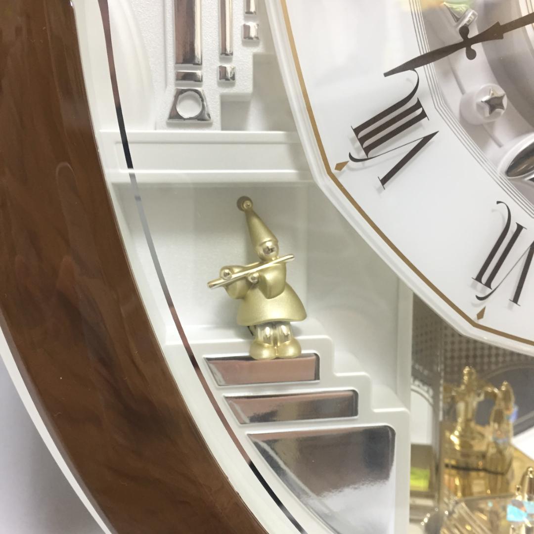 【新品未使用】SEIKO 掛時計 16和音40曲入 装飾的デザイン Ｍ7