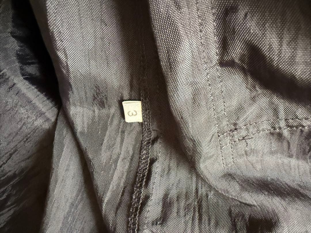 ヤッコマリカルド フリースインナー付き ナイロンコート 墨黒