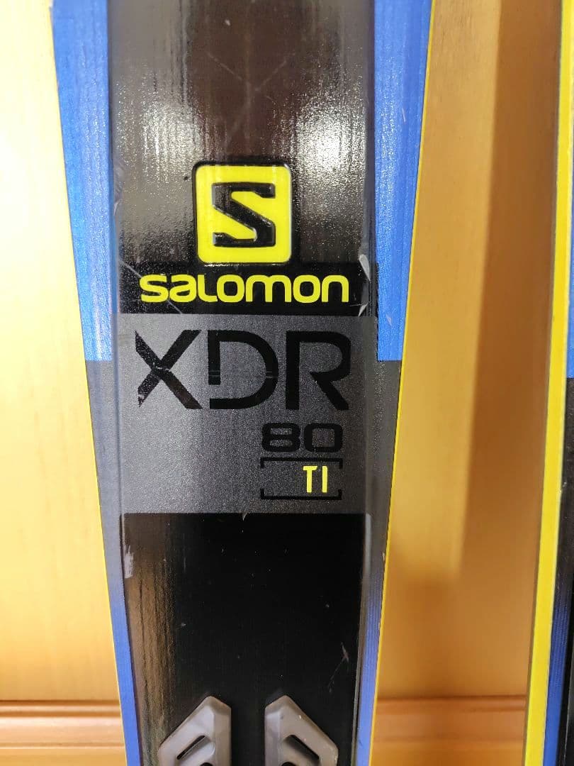 Salomon XDR スキー板 SALOMONビィンディング付 ストック付