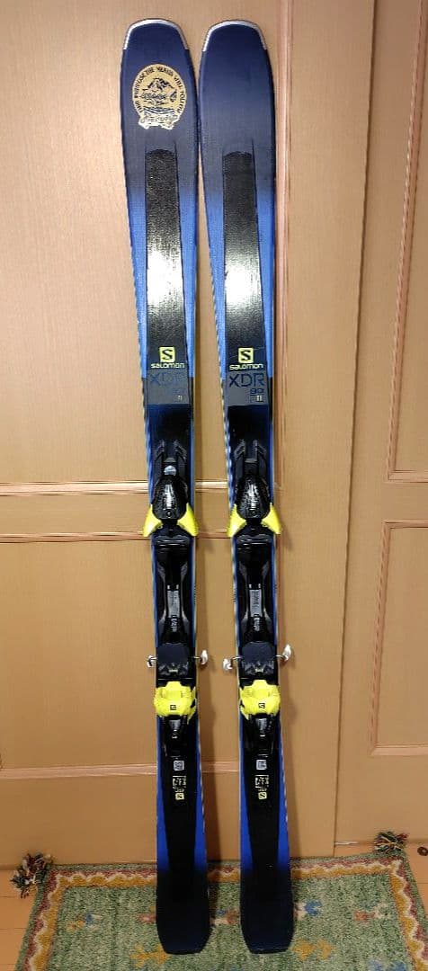 Salomon XDR スキー板 SALOMONビィンディング付 ストック付