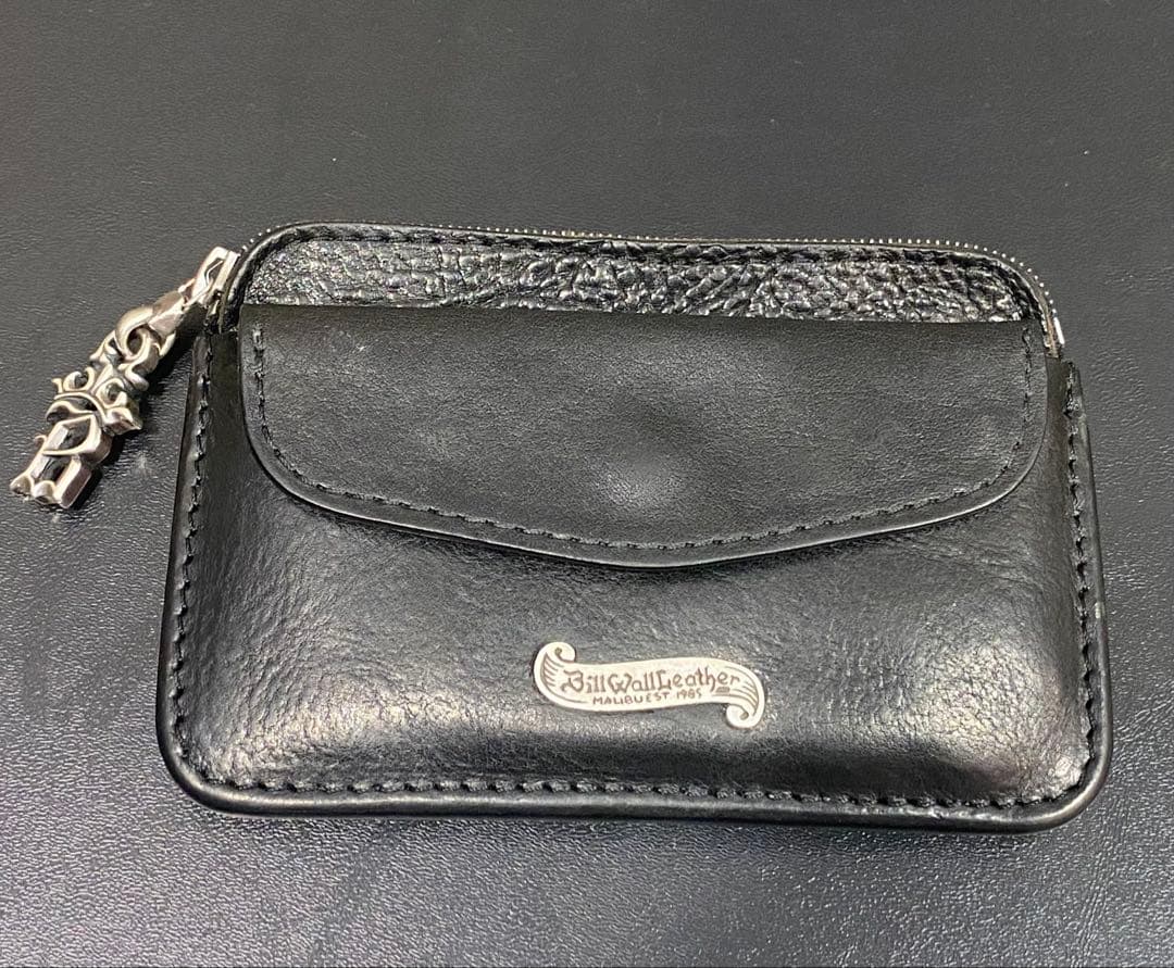 即購入不可コメント必須 Bill Wall Leather ジッパーウォレット
