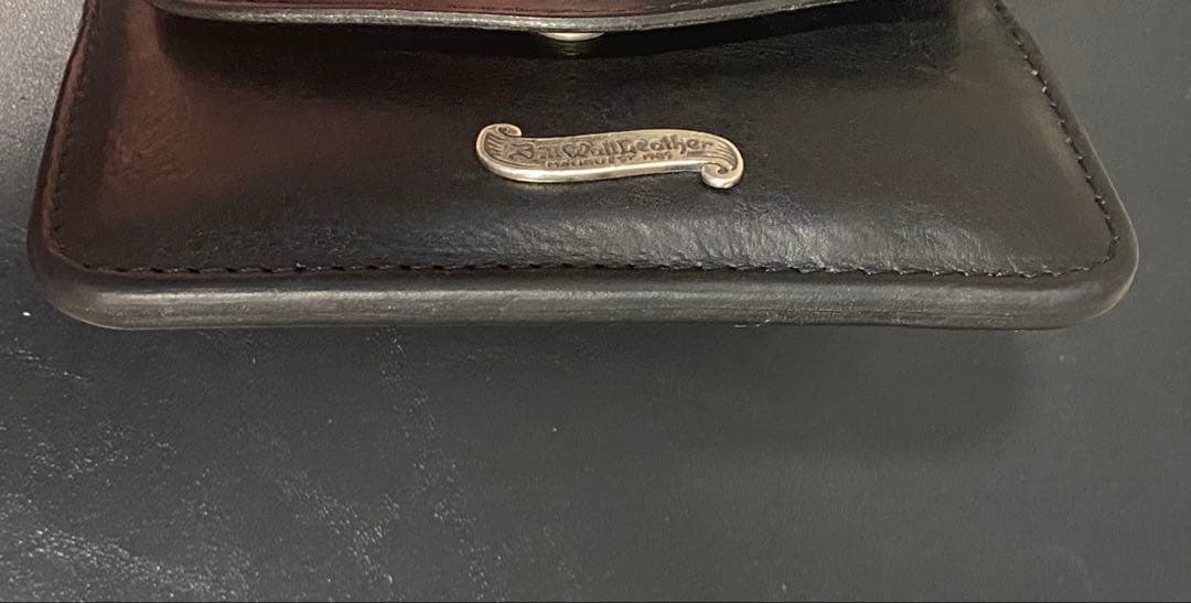 即購入不可コメント必須 Bill Wall Leather ジッパーウォレット
