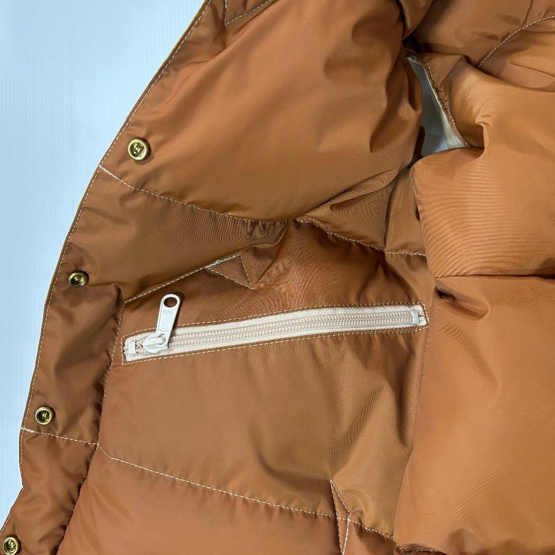 ロッキーマウンテン　フェザーベッド　ダウンベスト　ベージュ　レディース