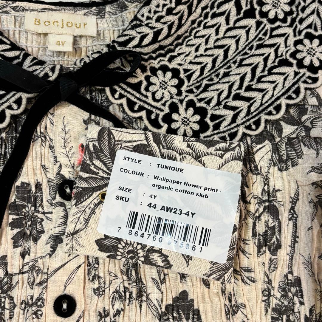 【美品タグあり】 Bonjour Diary Tunic/dress 4Y