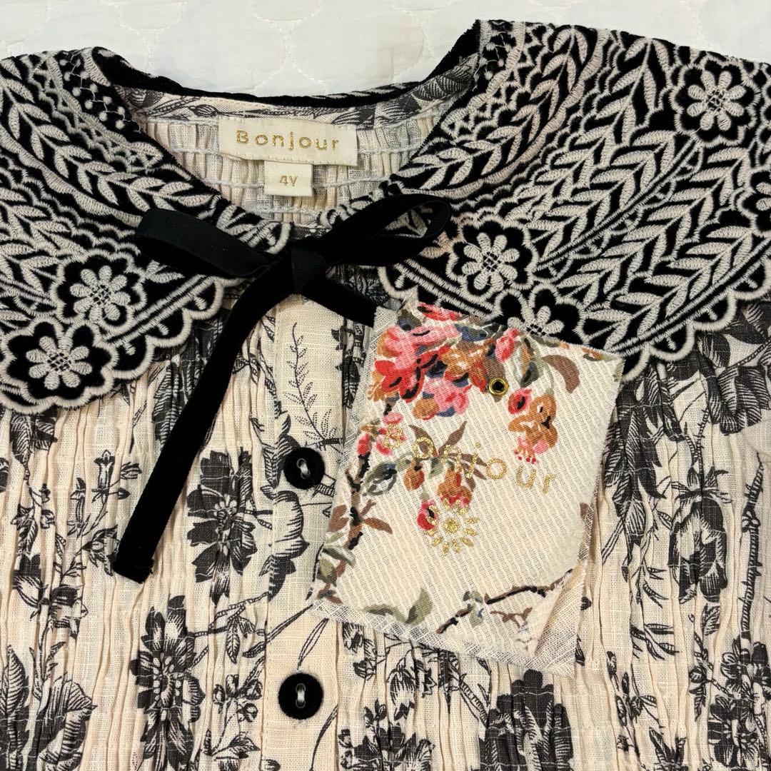 【美品タグあり】 Bonjour Diary Tunic/dress 4Y