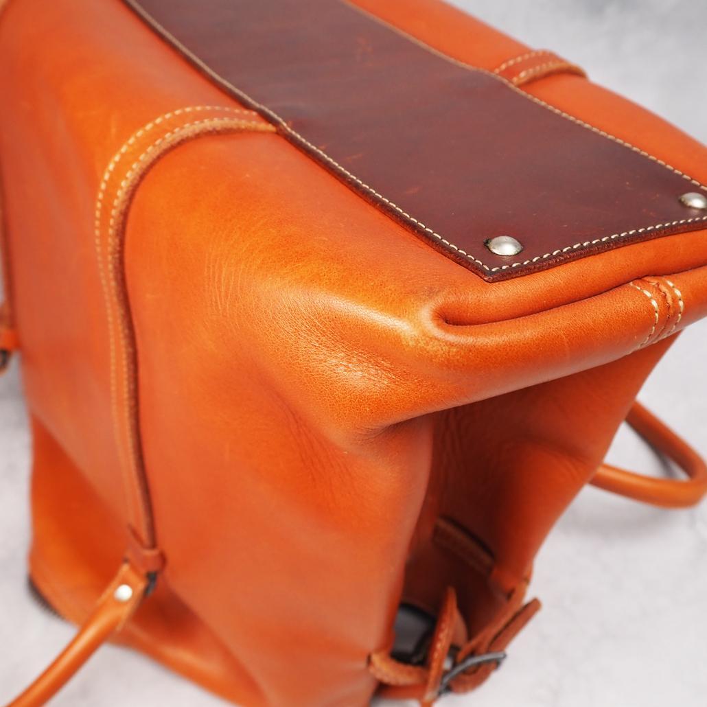 REDMOON レッドムーン ガゼルバッグ オールレザー 日本製 ハンドメイド