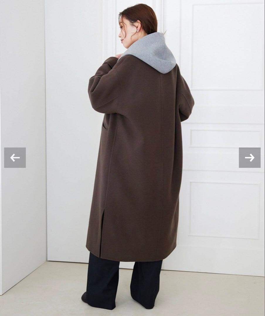 むう様　SLOBE IENA souple wool ダブルフェイス