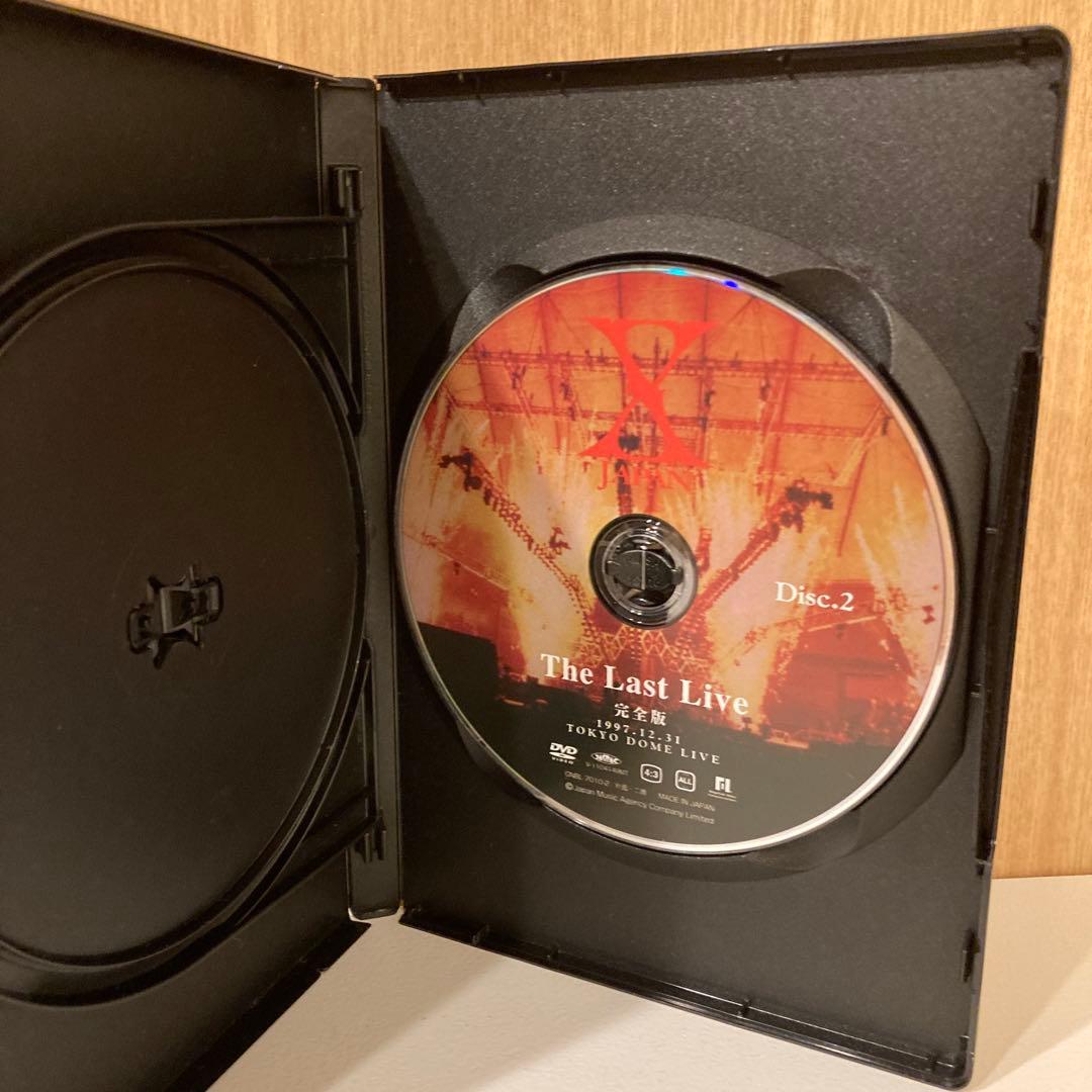 XJAPAN The Last Live完全版　DVD２枚組