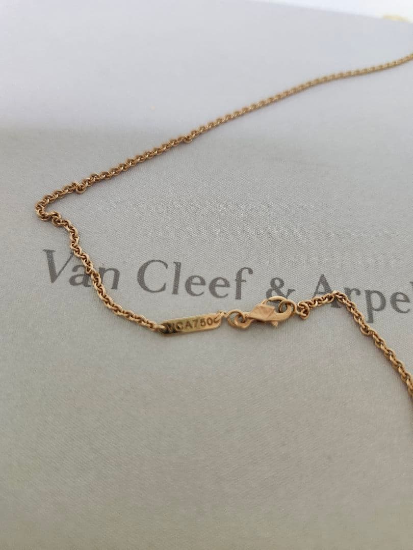 Van Cleef & Arpels ミニピュア　アルハンブラ　ネックレス