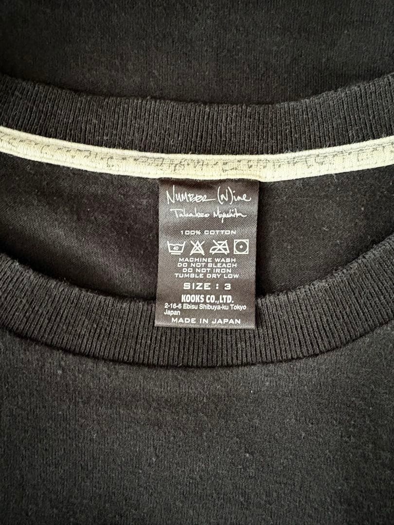 ナンバーナイン ミッキー Tシャツ