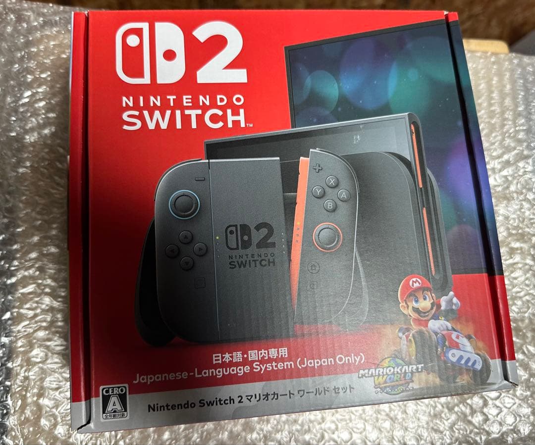 新品未開封Nintendo Switch 2 マリオカートワールドセット