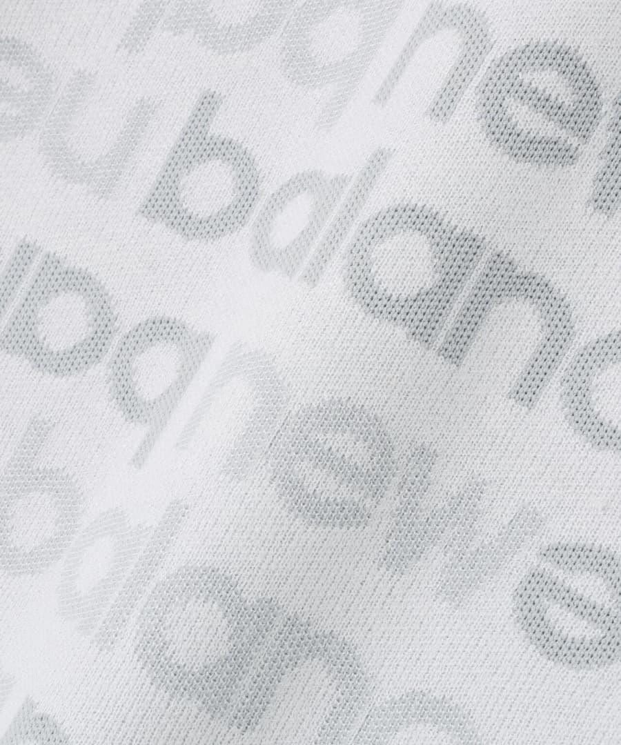 New Balance　アップサイドダウンロゴボーダー　吸湿発熱 ニット【XL】