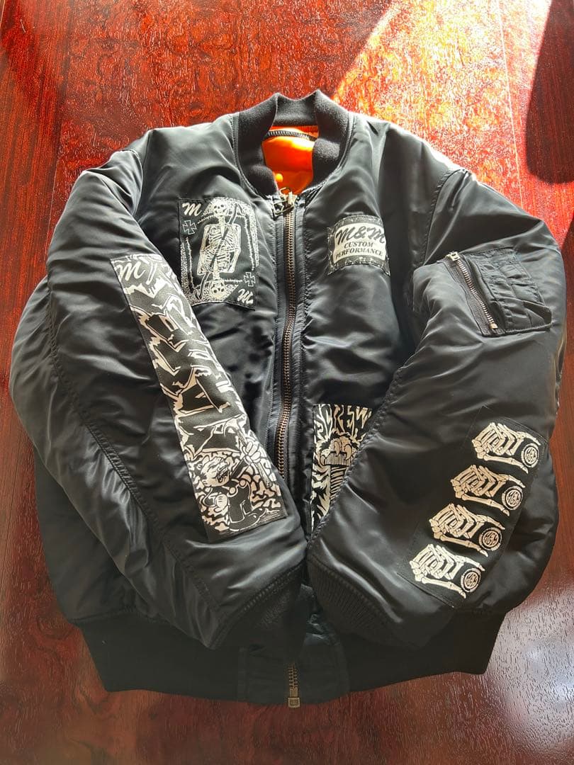 23FW M&M×MASSES MA-1 2ND