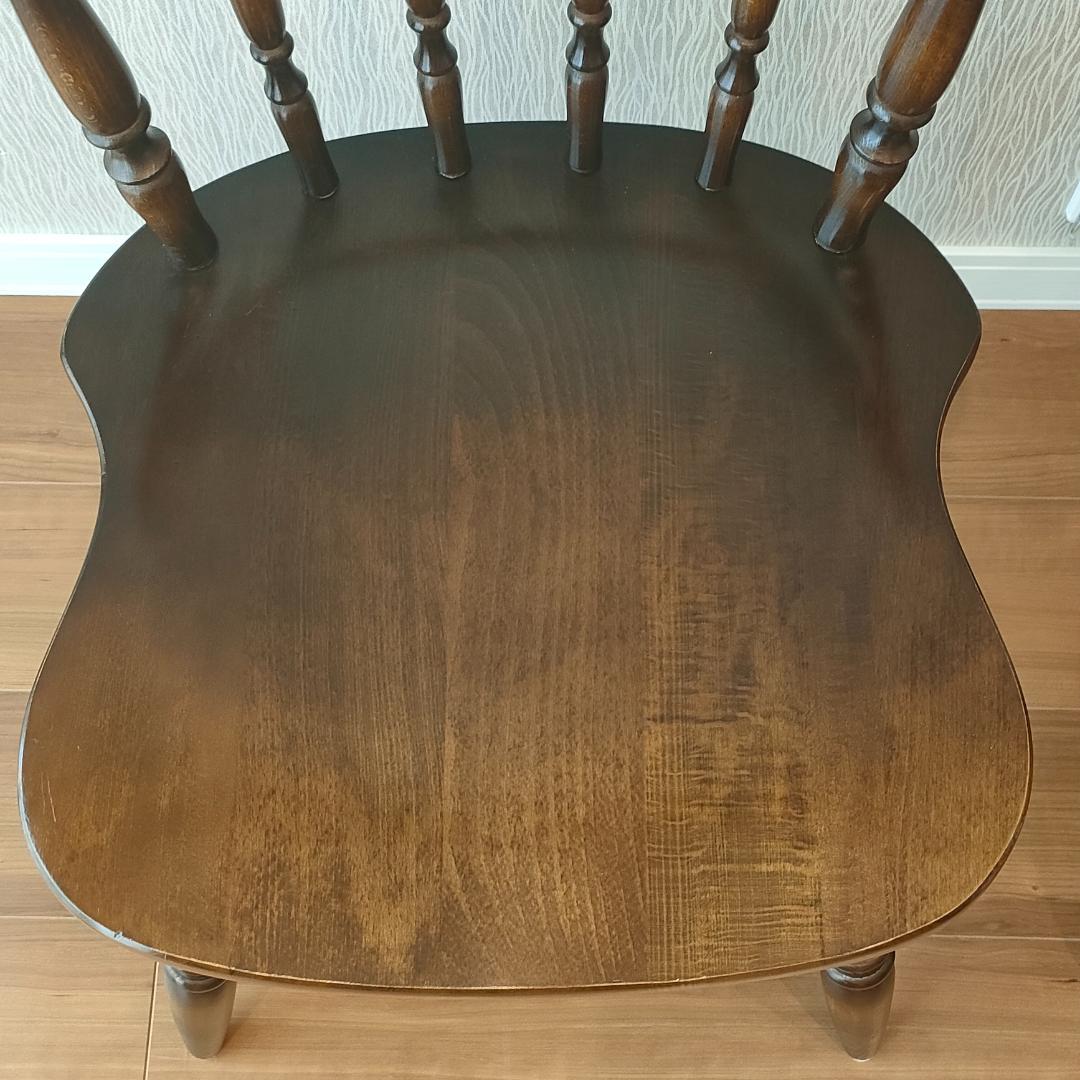 飛騨産業　キツツキ　ウィンザーチェア　2脚セット②