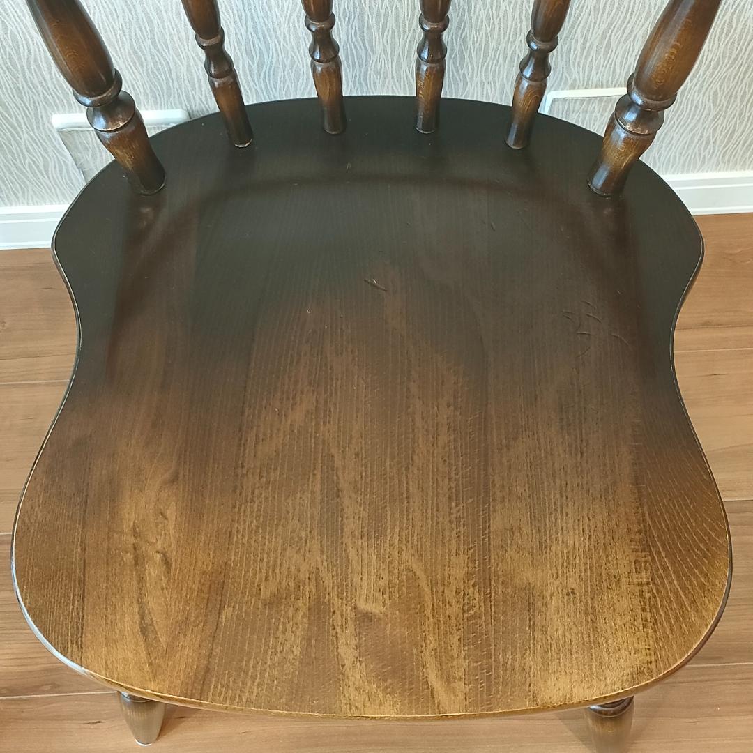 飛騨産業　キツツキ　ウィンザーチェア　2脚セット②