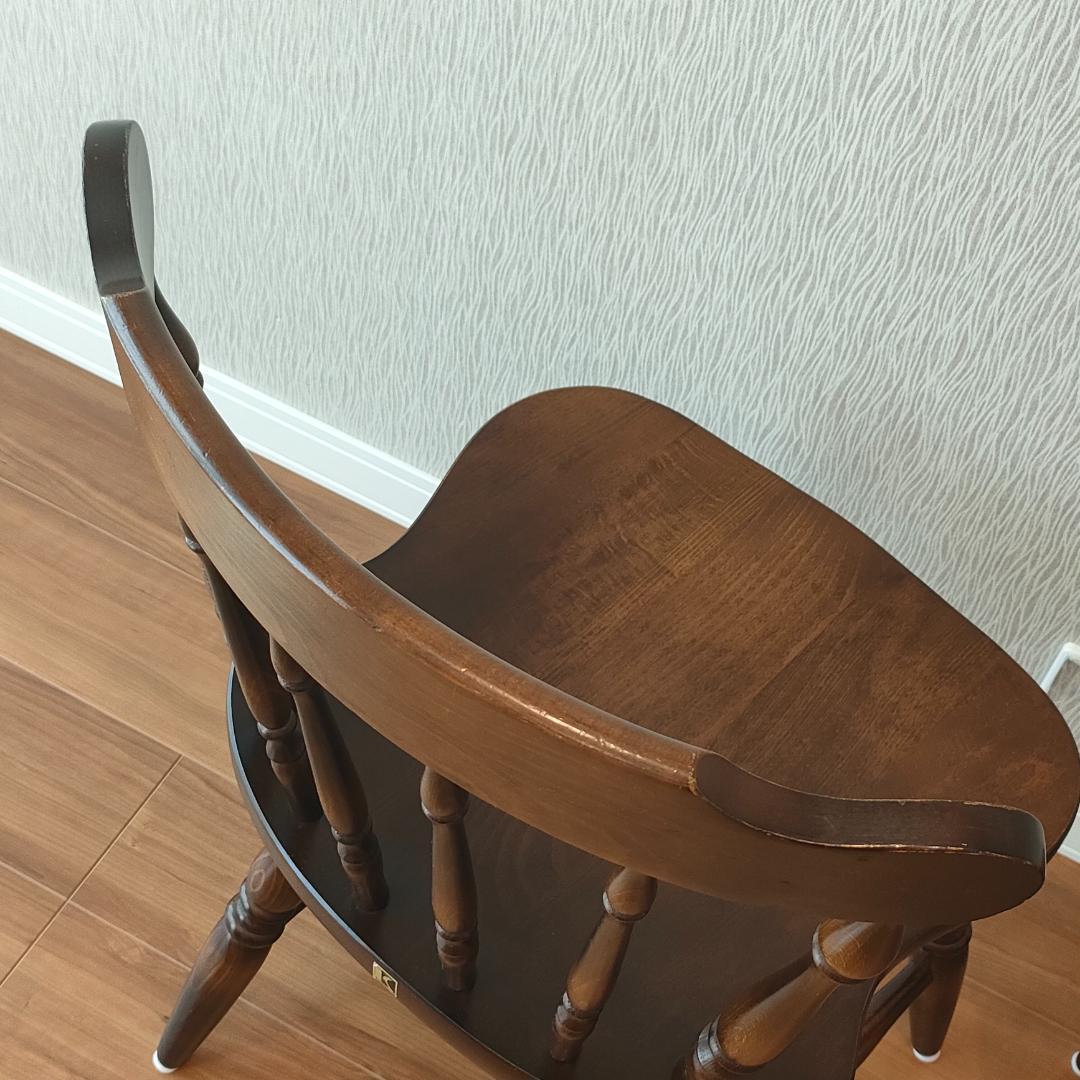 飛騨産業　キツツキ　ウィンザーチェア　2脚セット②