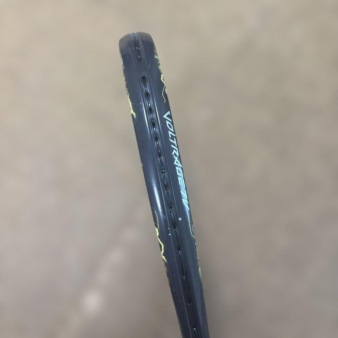 中古ボルトレイジ7VテニスラケットUL1ガットハイジャパ激レアステッカー28