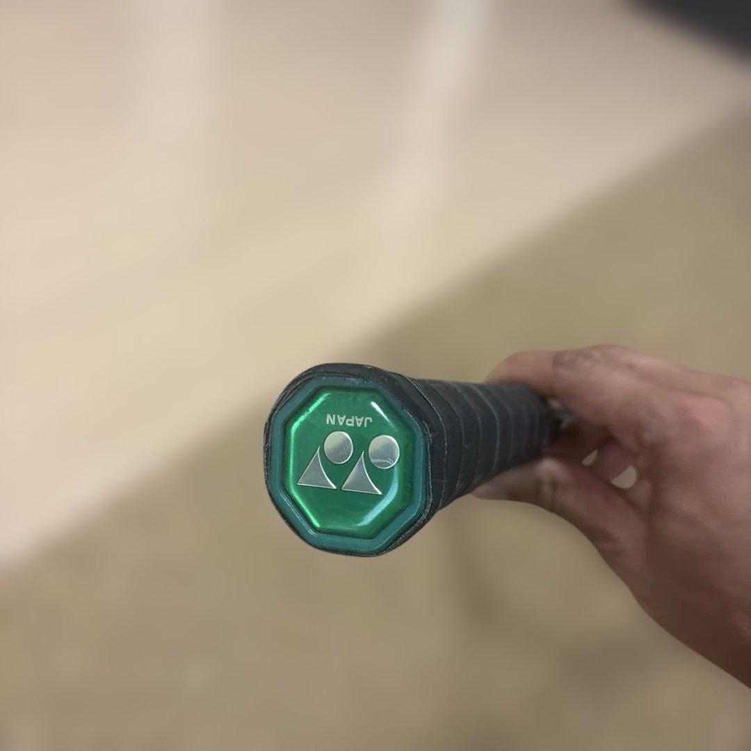 中古ボルトレイジ7VテニスラケットUL1ガットハイジャパ激レアステッカー28