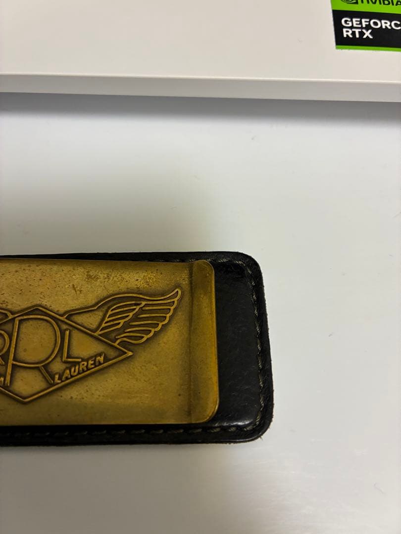 か*ず様 ダブルアールエル RRLマネークリップ