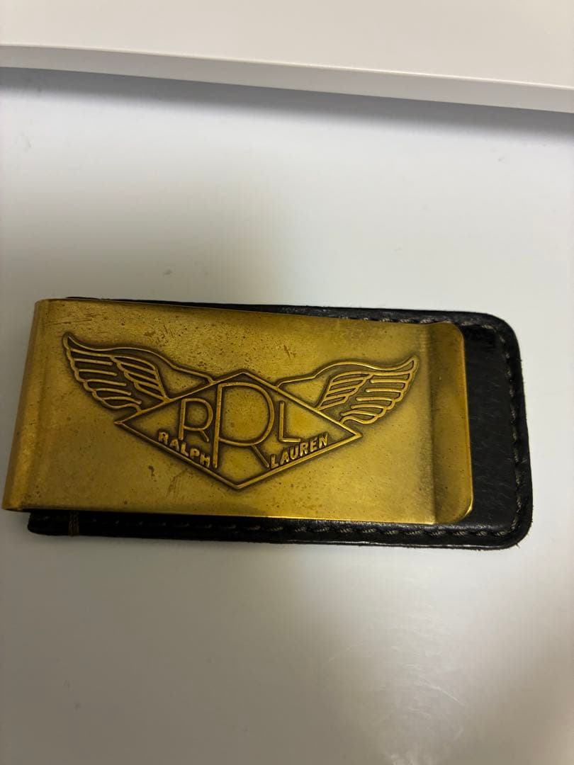 か*ず様 ダブルアールエル RRLマネークリップ