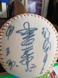 読売ジャイアンツ　大型サインボール