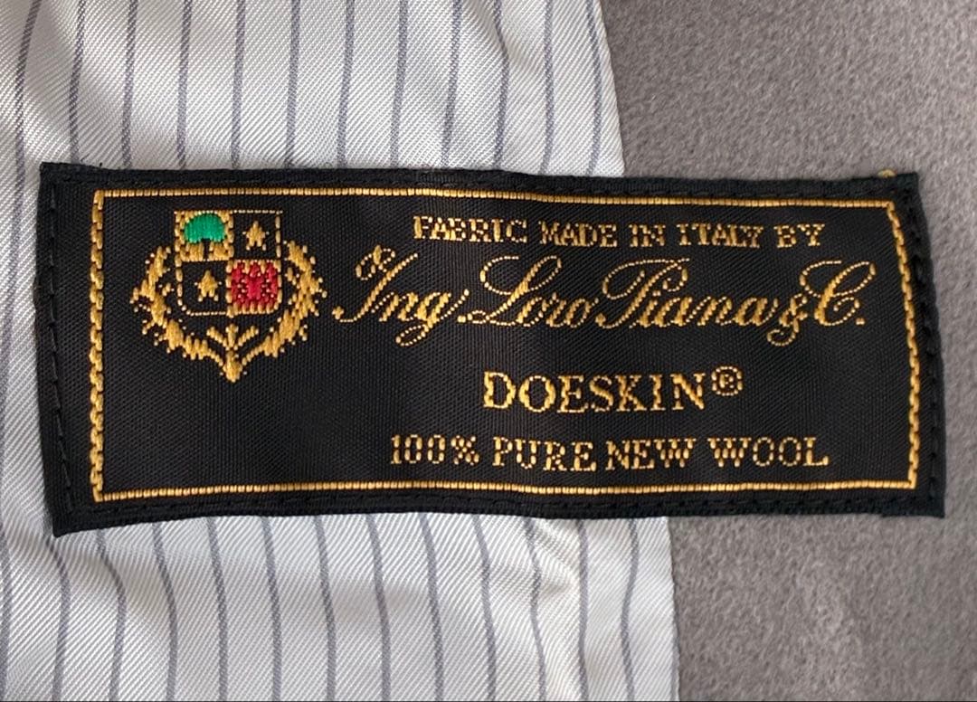 新品　23区　20周年限定コート　ロロピアーナ生地　グレージュ　M