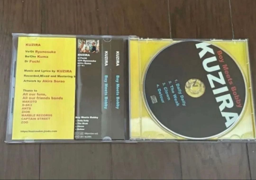 KUZIRA Boy Meets Bobby CD 廃盤