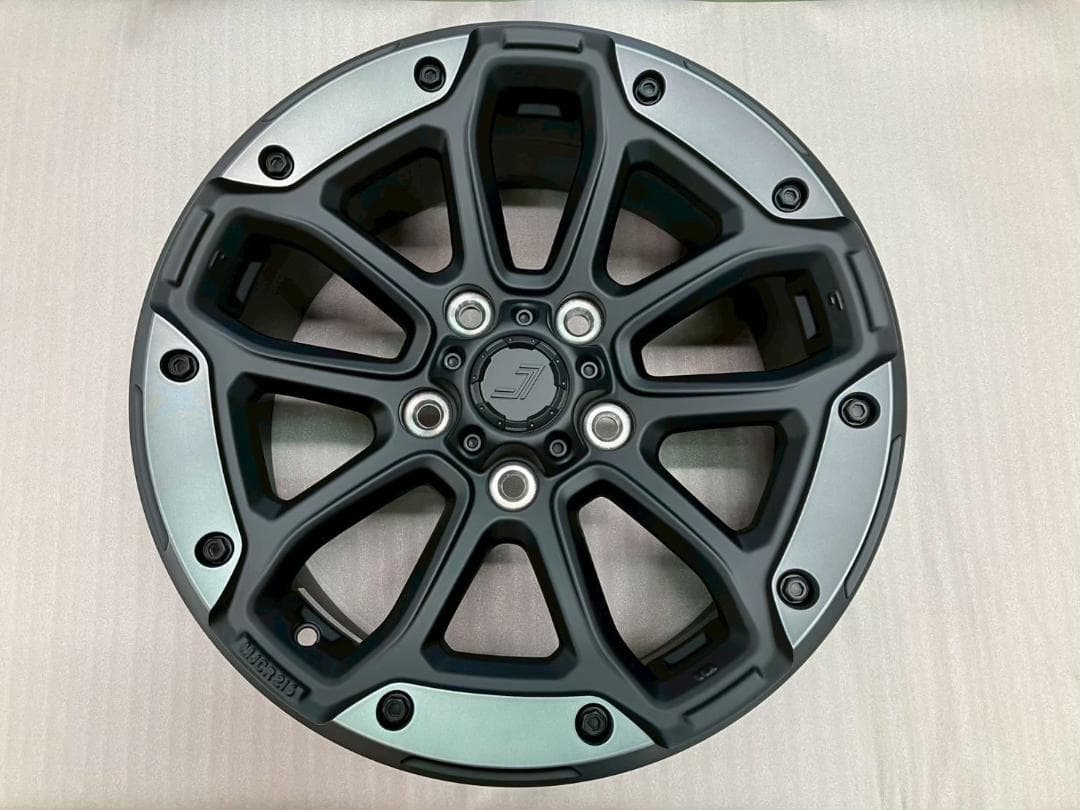 JEPPESEN MJCR216 フラットブラック/TMC 17インチ×5本