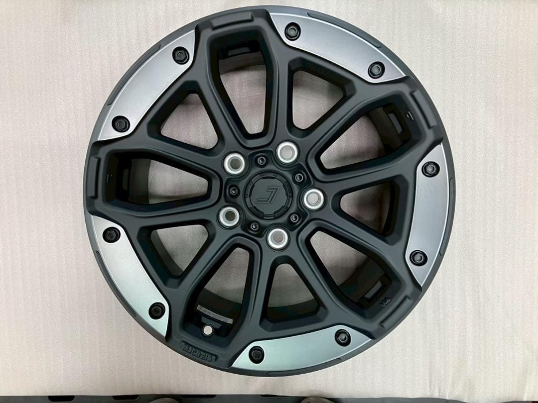 JEPPESEN MJCR216 フラットブラック/TMC 17インチ×5本