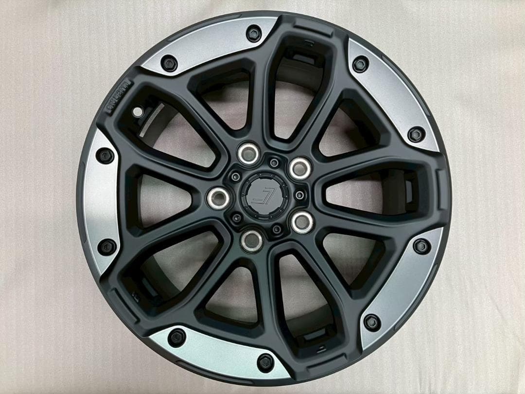 JEPPESEN MJCR216 フラットブラック/TMC 17インチ×5本