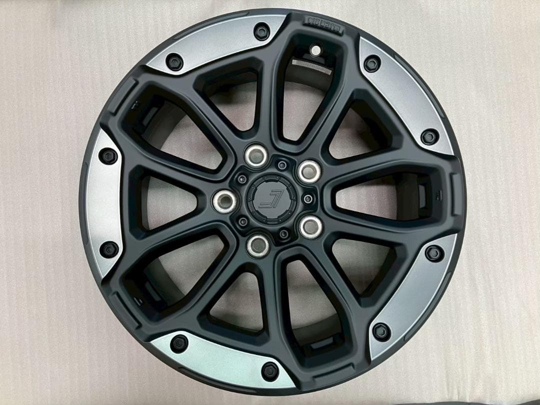 JEPPESEN MJCR216 フラットブラック/TMC 17インチ×5本