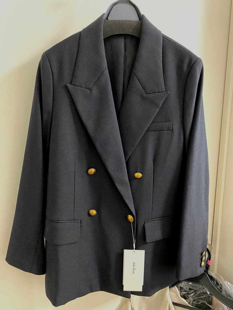 お値下げ中‼︎ 【新品未使用】Mila Owen ダークネイビー テーラード