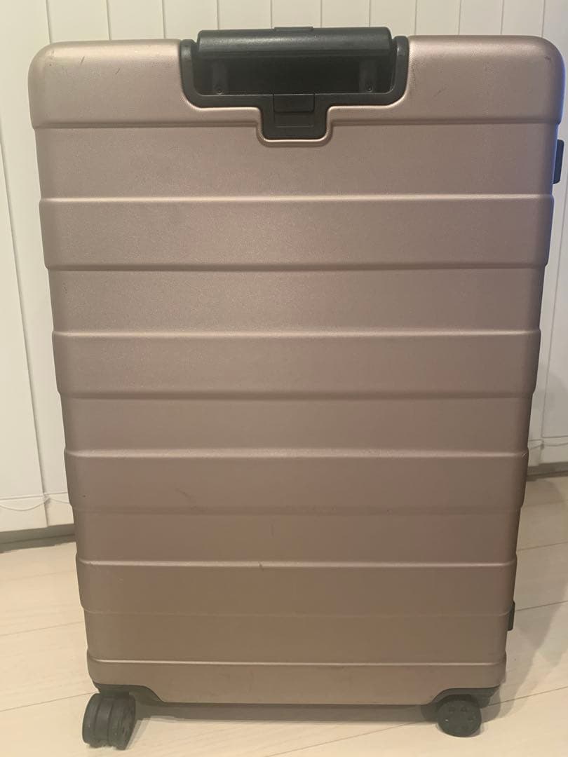 無印　キャリーケース 104L 大容量　大きい　ゴールドベージュ　海外　旅行