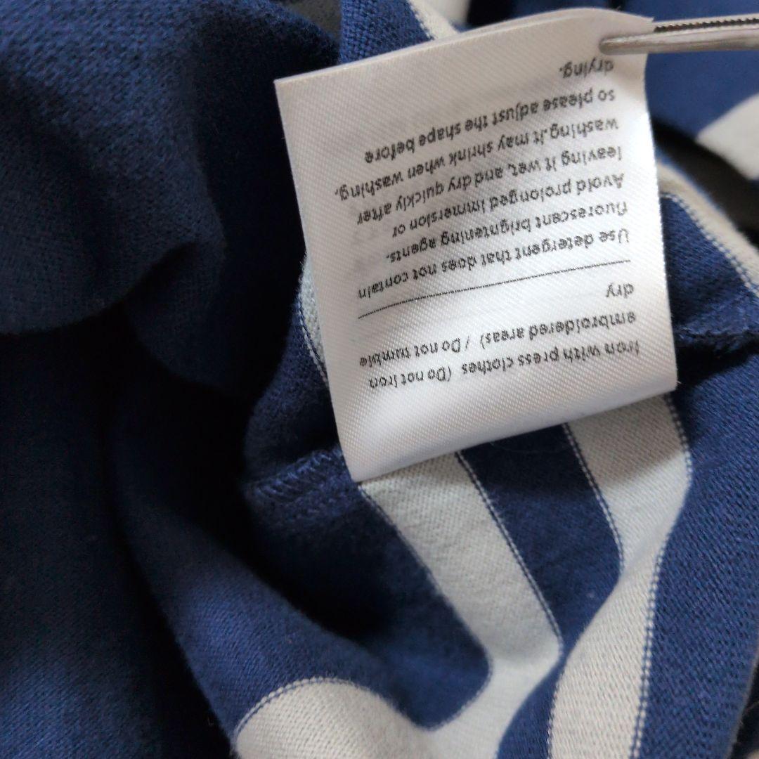 トップス LQQK STUDIO L/S RUGBY BORDER POCKET TEE