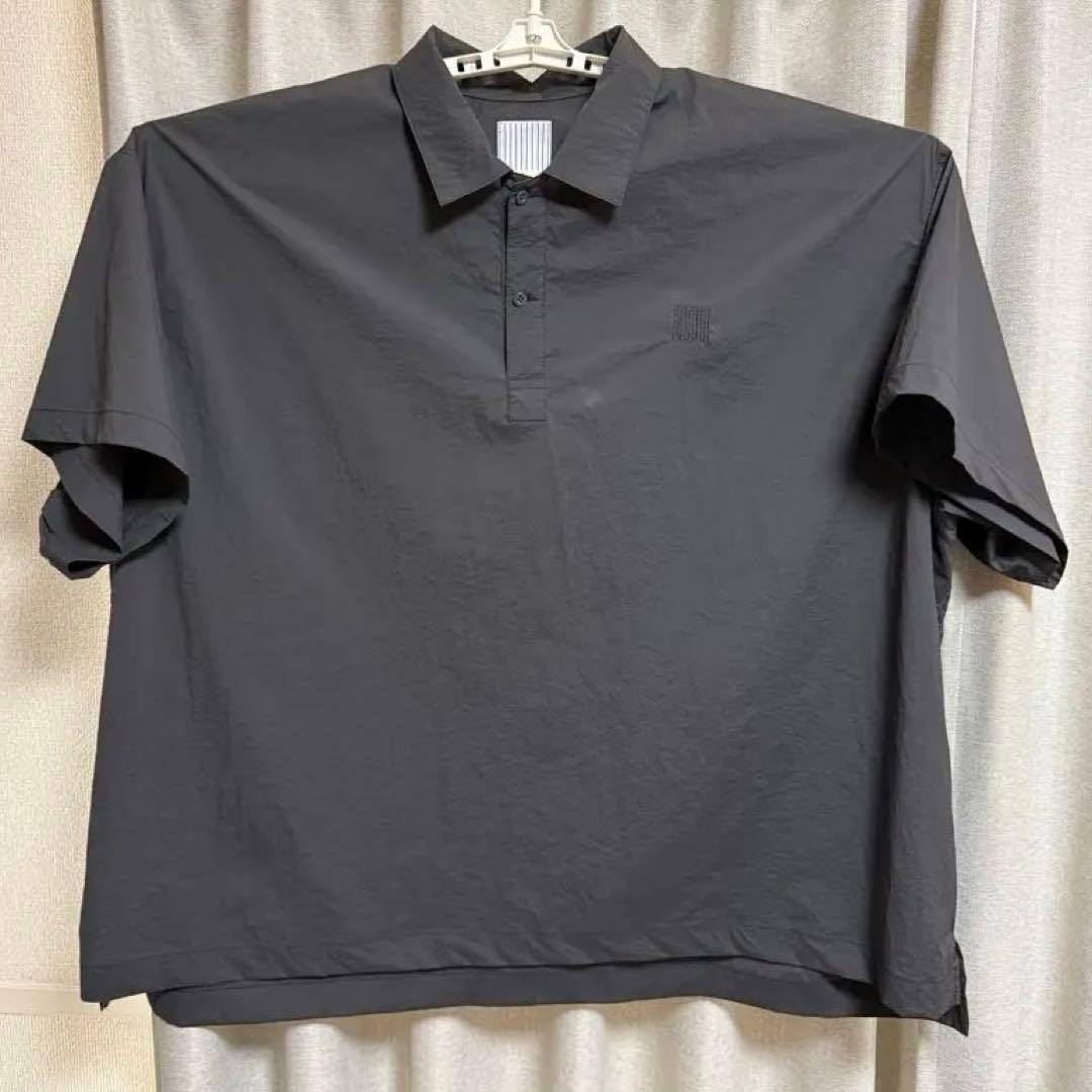 トップス S.F.C BIG NYLON POLO XXL D grey