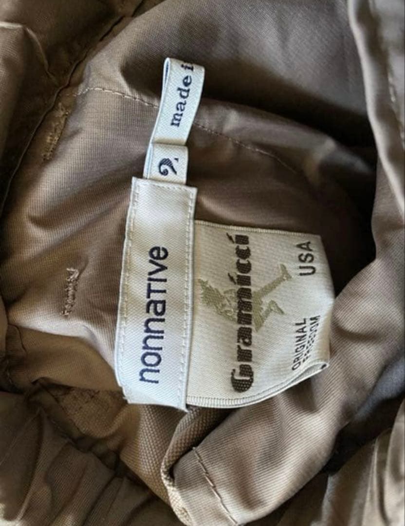 nonnative gramicci パンツ 21ss