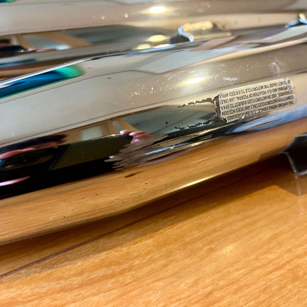 スポーツスター　クロームワークス 3インチスリップオンマフラー　04〜13年