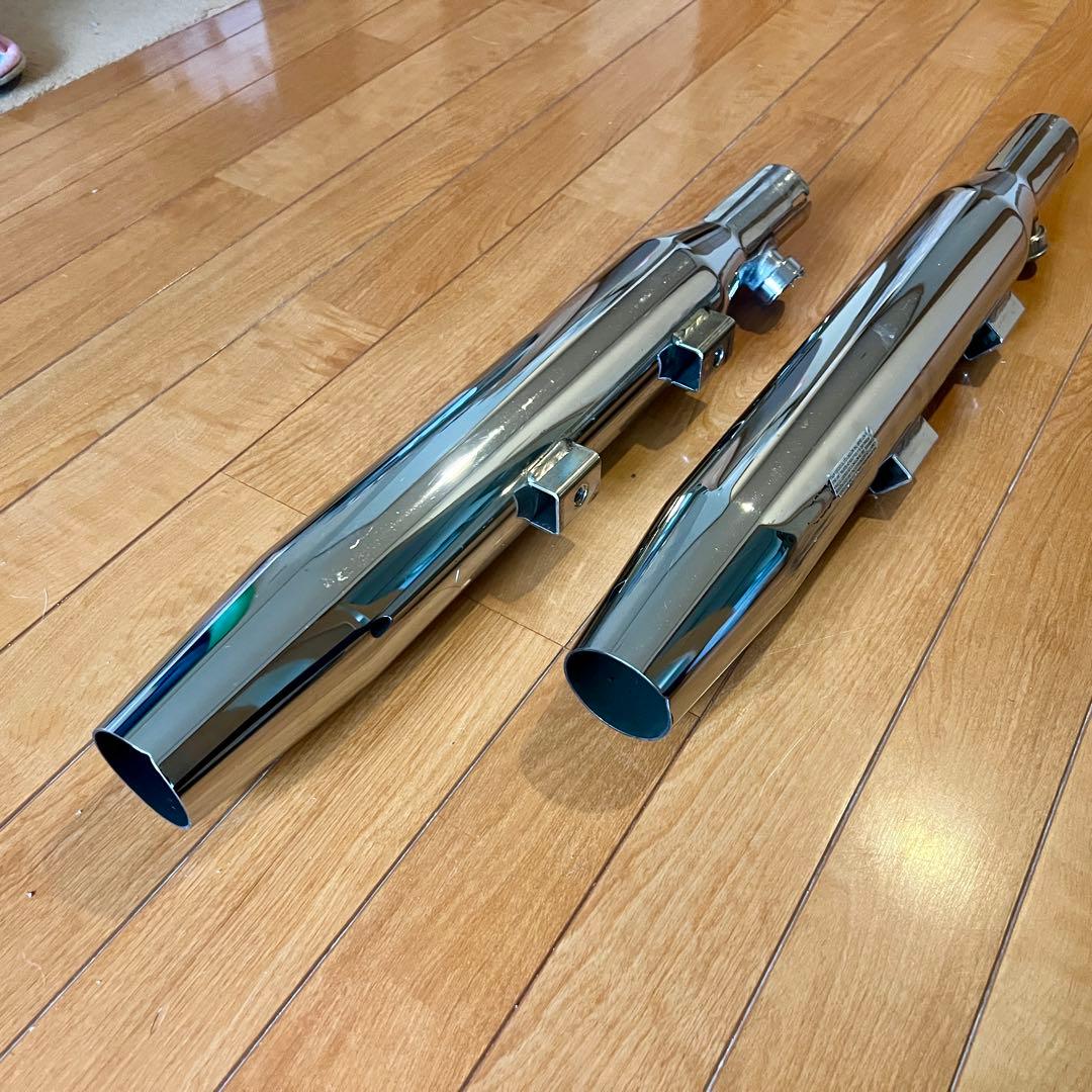 スポーツスター　クロームワークス 3インチスリップオンマフラー　04〜13年