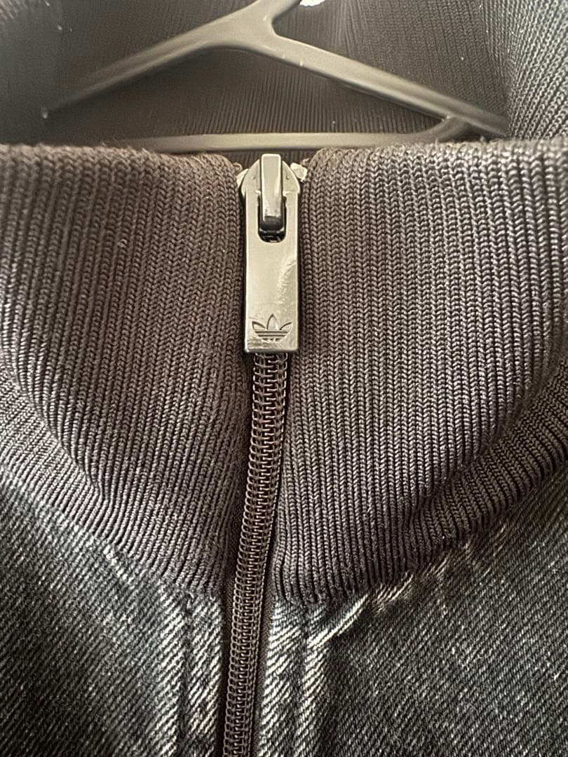 adidas デニムジャケット ファイヤーバード Lサイズ