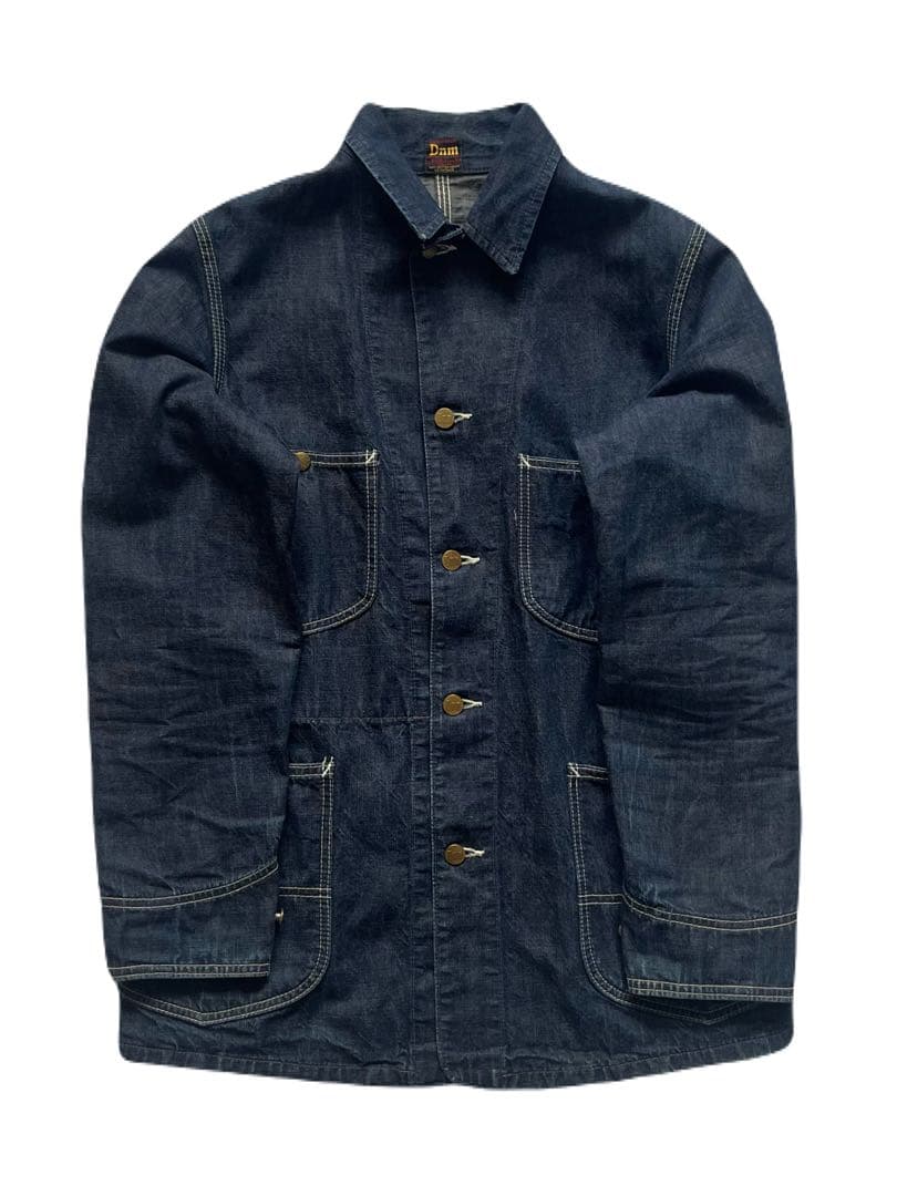 希少 旧DENIME オリゾンティ期 デニムカバーオール Lee 91-Jタイプ