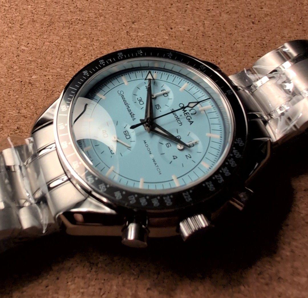 ムーンスウォッチ ヘリテージ サファイア メタルケース OMEGAxSWATCH