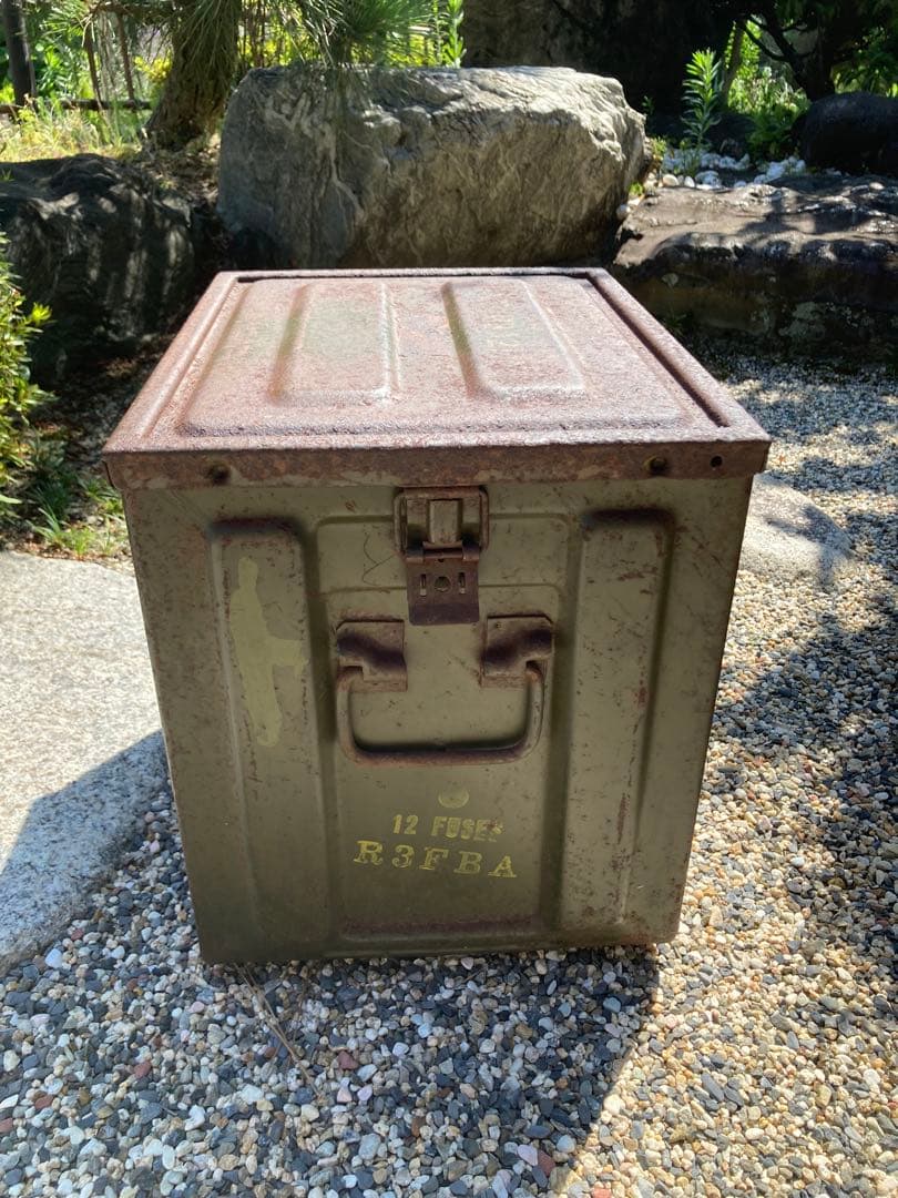 米軍 アンモボックス アンモ缶 弾薬箱 ヴィンテージ ミリタリー 軍幕