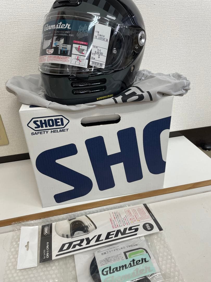 SHOEI Glamster 限定THE LUCKY CAT TC-5 サイズS