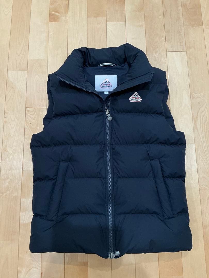 PYRENEX ピレネックレス　ダウンベスト ネイビー　紺色