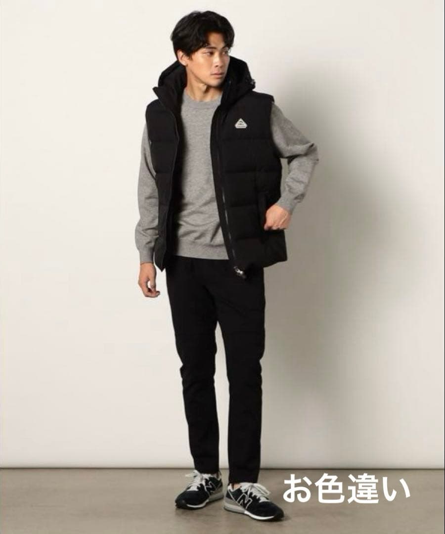 PYRENEX ピレネックレス　ダウンベスト ネイビー　紺色