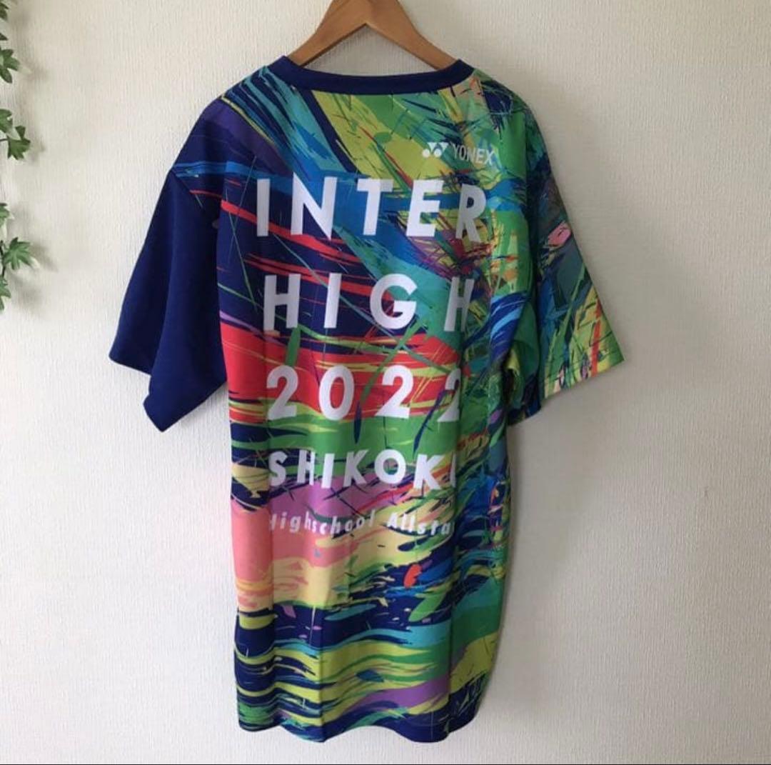 YONEX 2022 インターハイ限定 記念Tシャツ