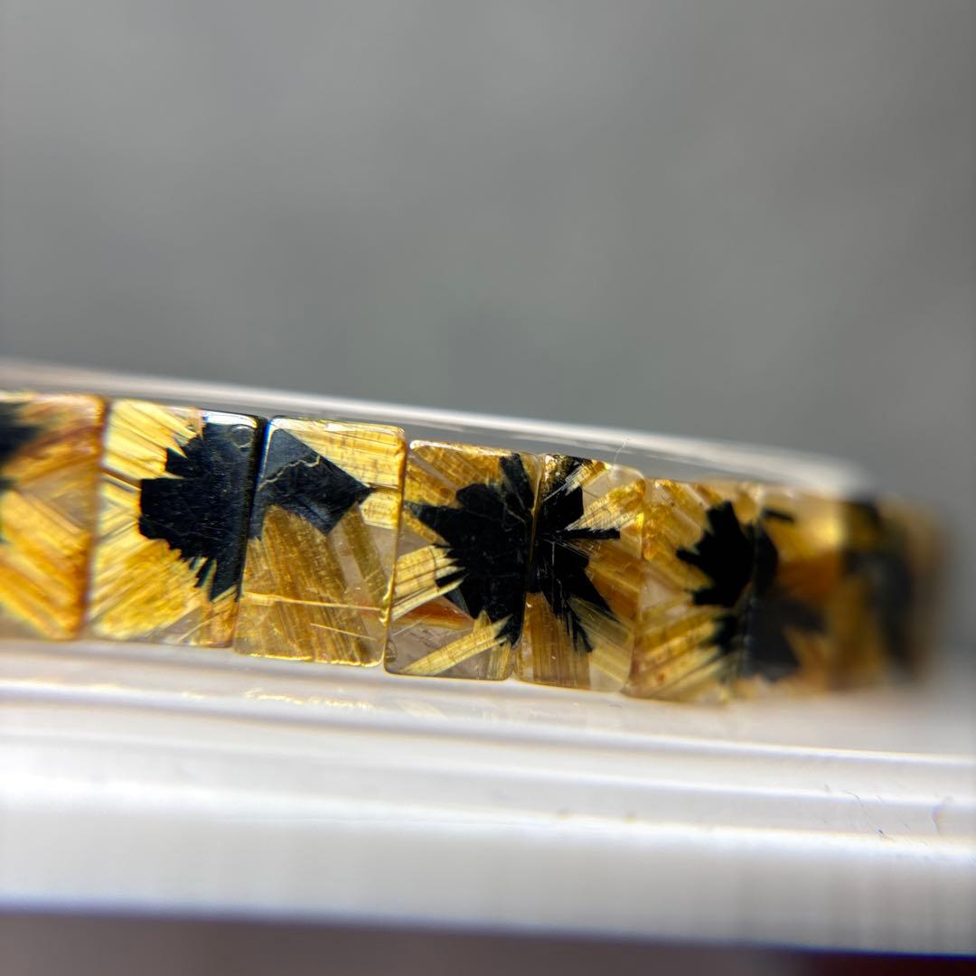 太陽放射ルチル　バングル　3-21